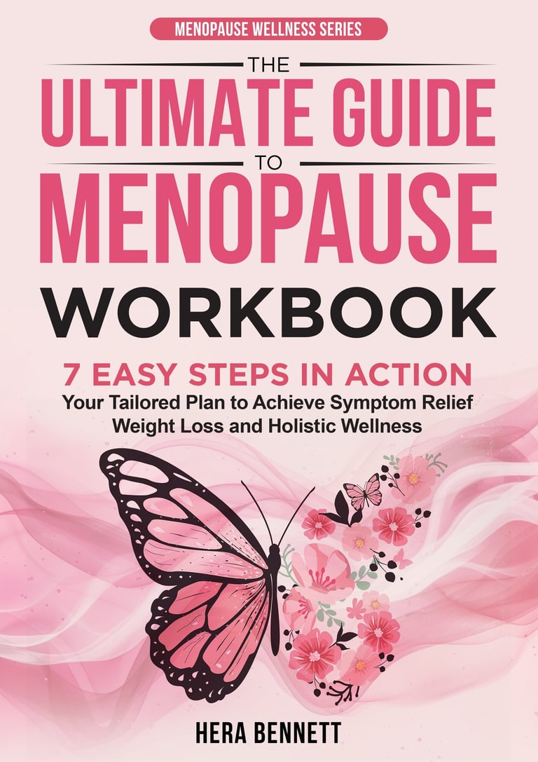 The Ultimate Guide to Menopause Workbook, Official workbook, symptom relief, menopause weight loss