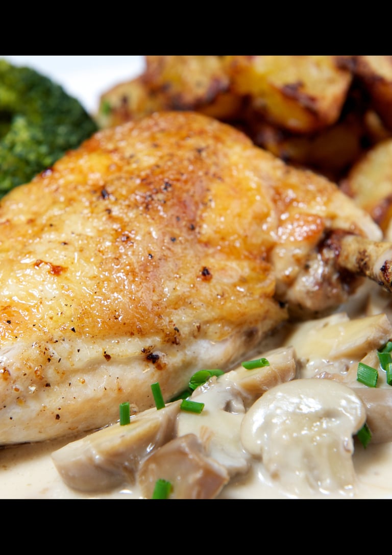 recette de suprême de volaille