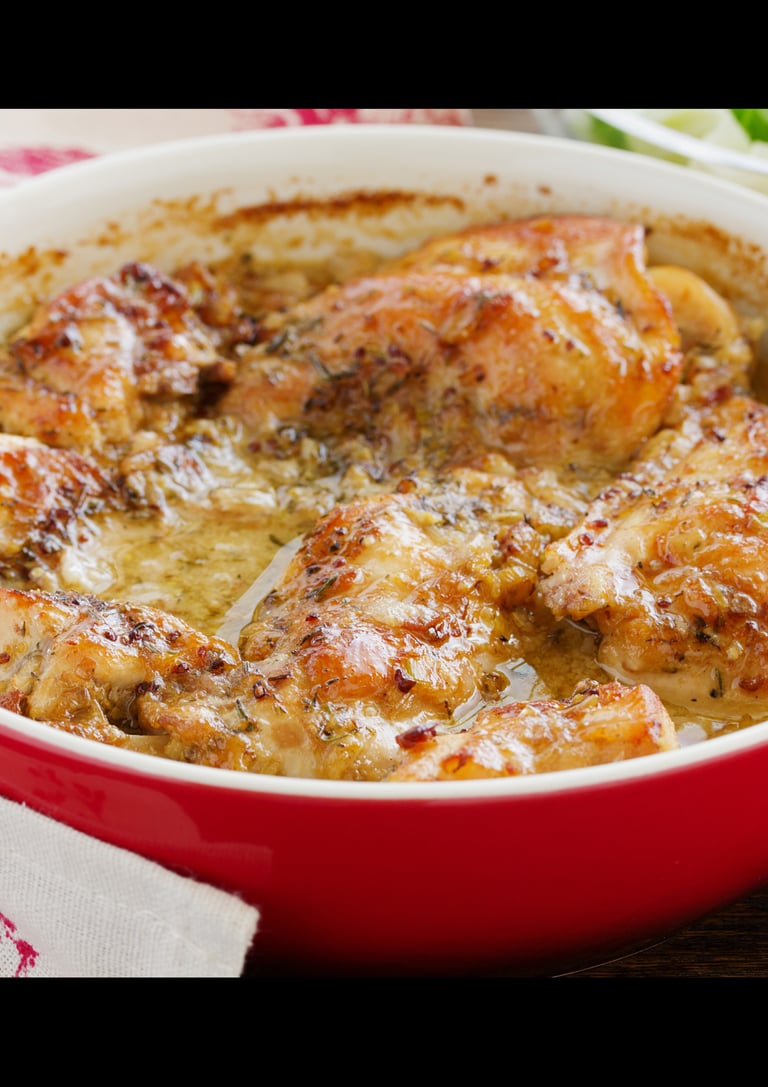 recette lapin à la moutarde