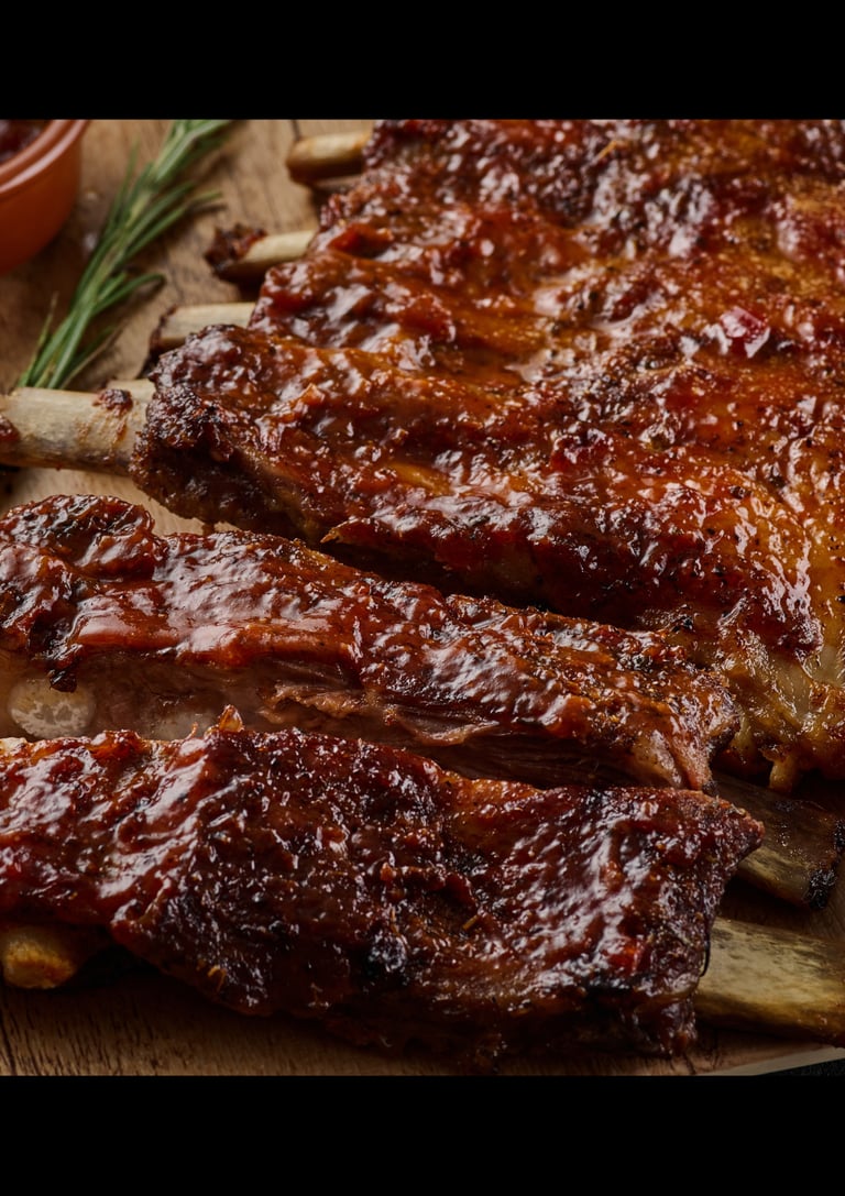 recette travers de porc caramélisés