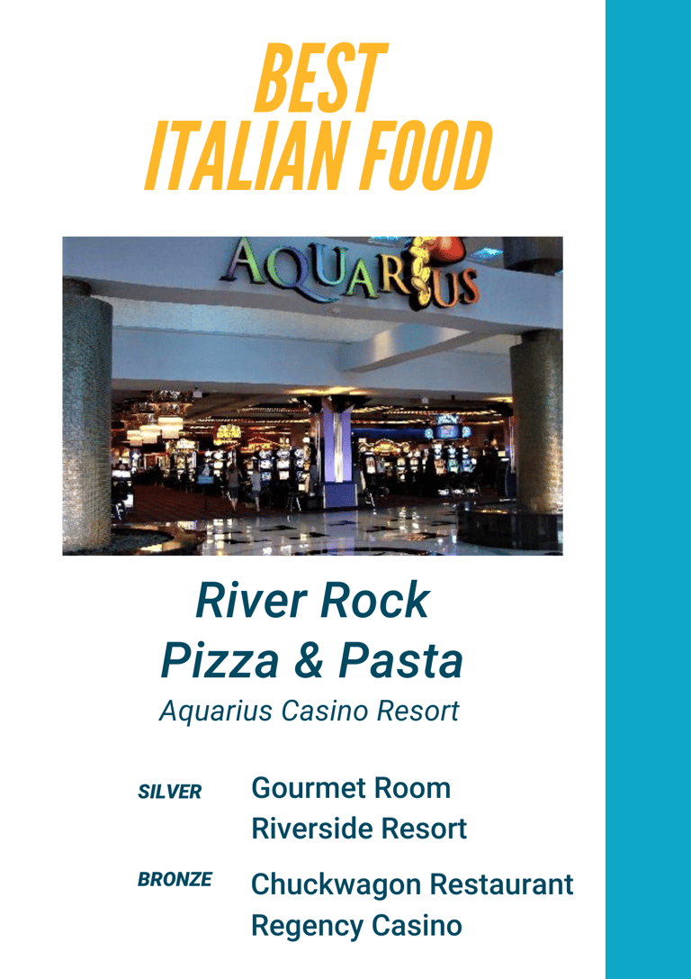 Best of Laughlin - Italian Food