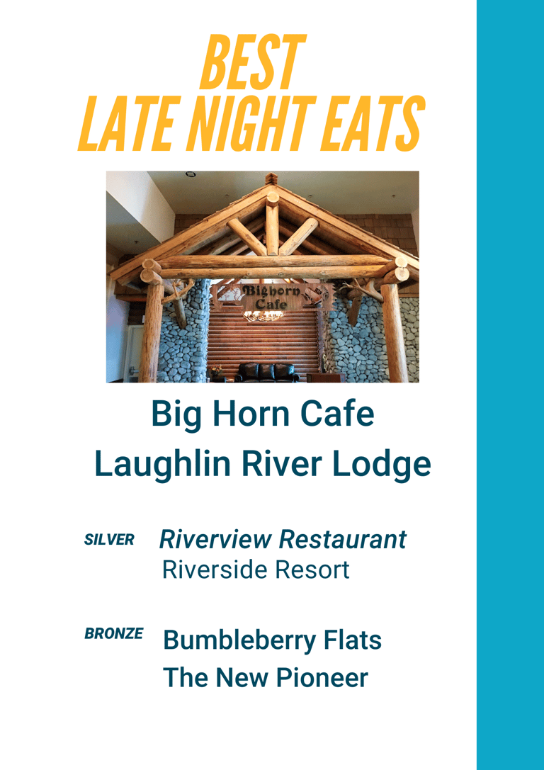 Best of Laughlin - Best late night eats