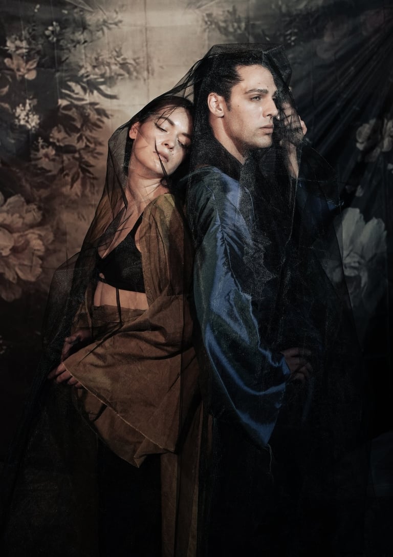 DARK Romantic photoshoot Madrid