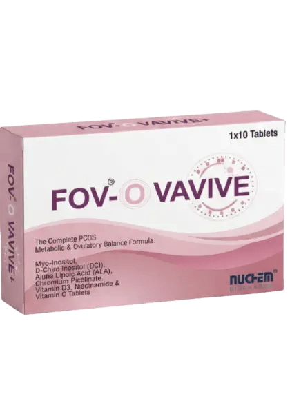 FOV-O VAVIVE: 40:1 Inositol for PCOS | Nuchem Biopharma