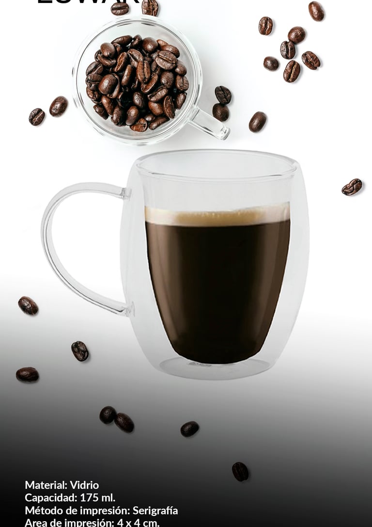 Taza de café promocional