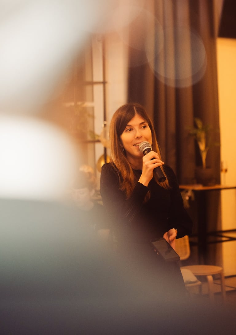 Discours lors d'une soirée d'entreprise