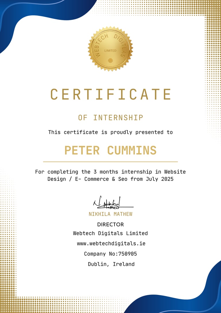  Internship Ireland