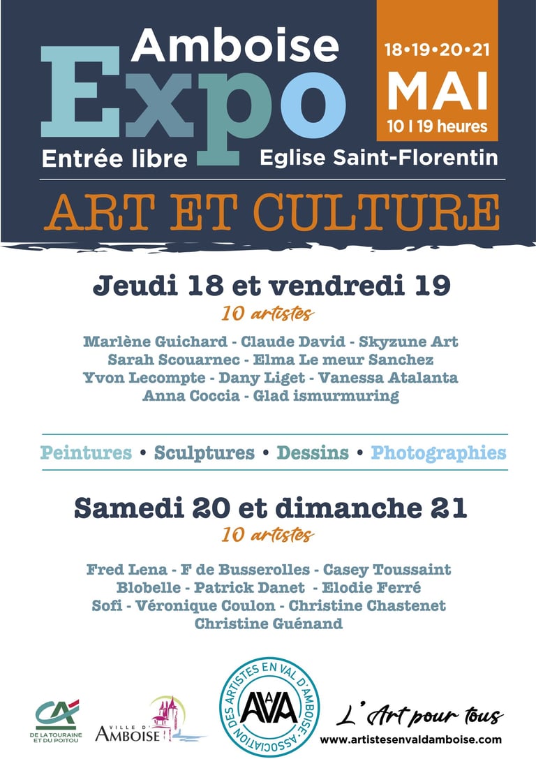 Affiche "Salon de printemps" AAVA