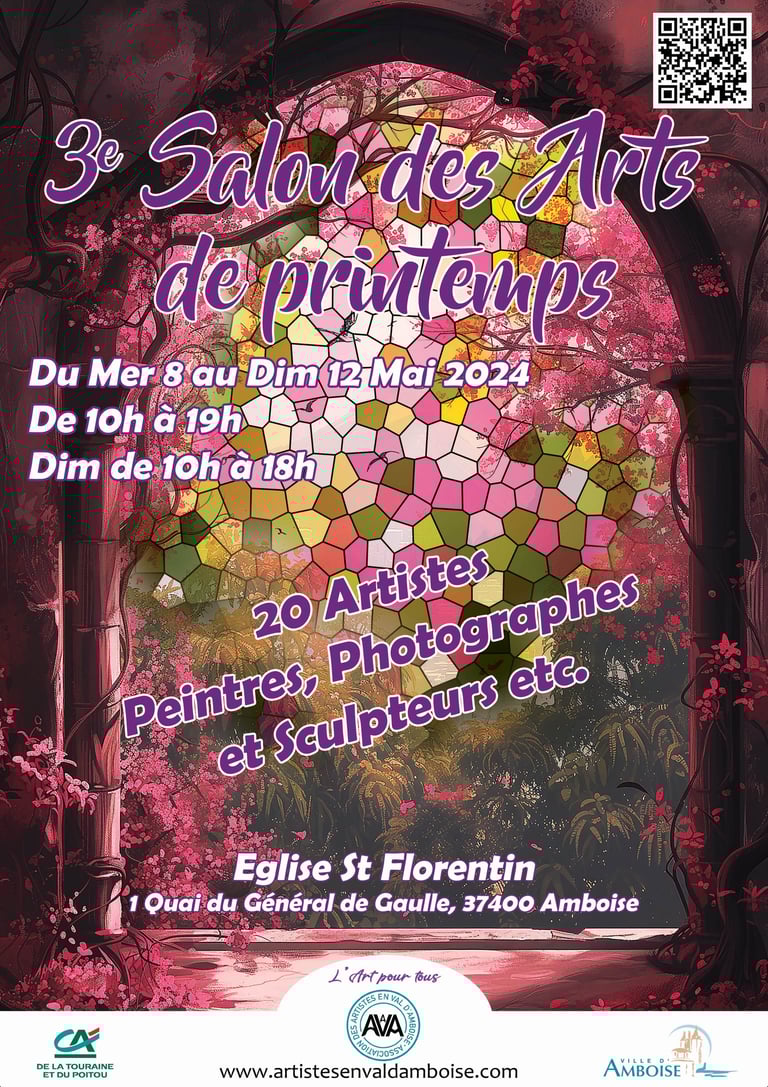 Salon des arts de printemps Amboise 2024