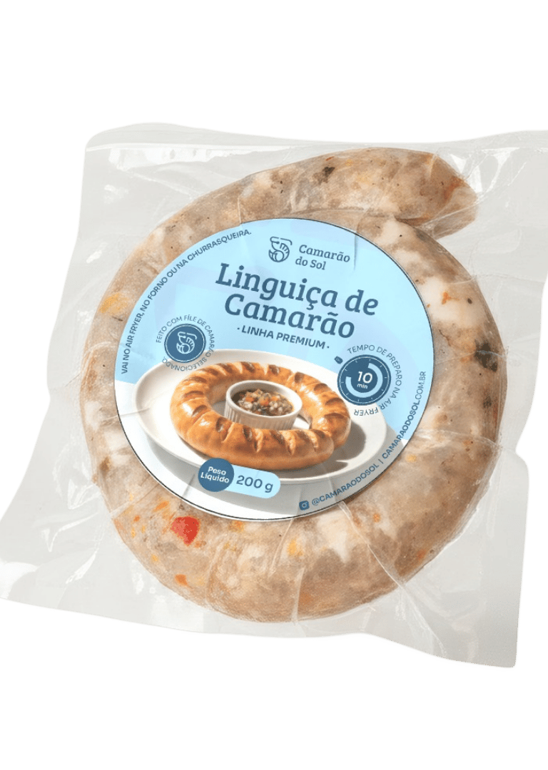 Linguiça de camarão
