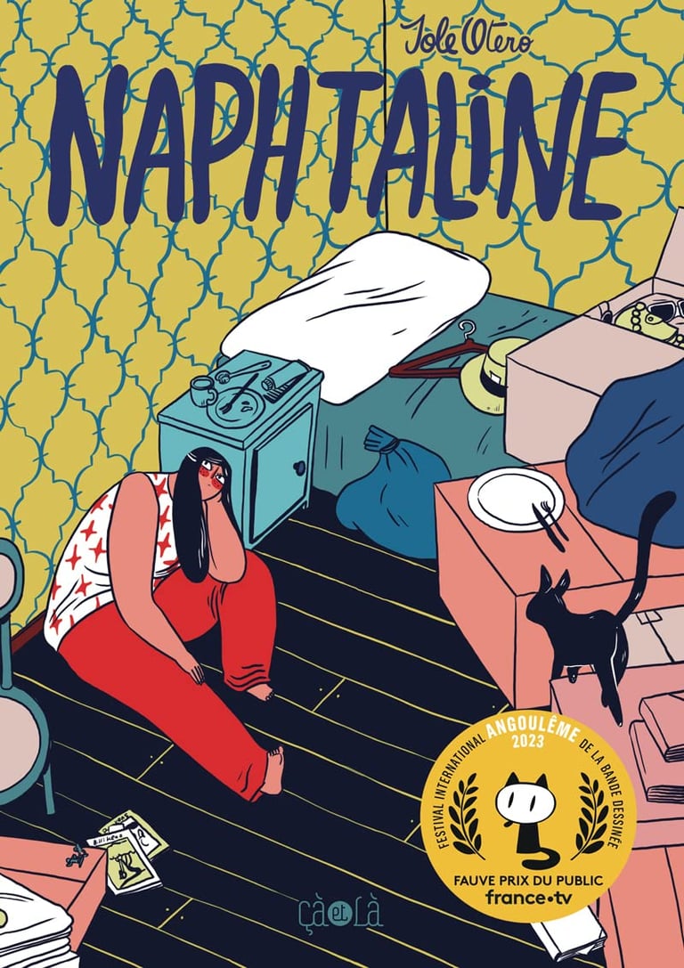 Première de couverture de la BD Naphtaline