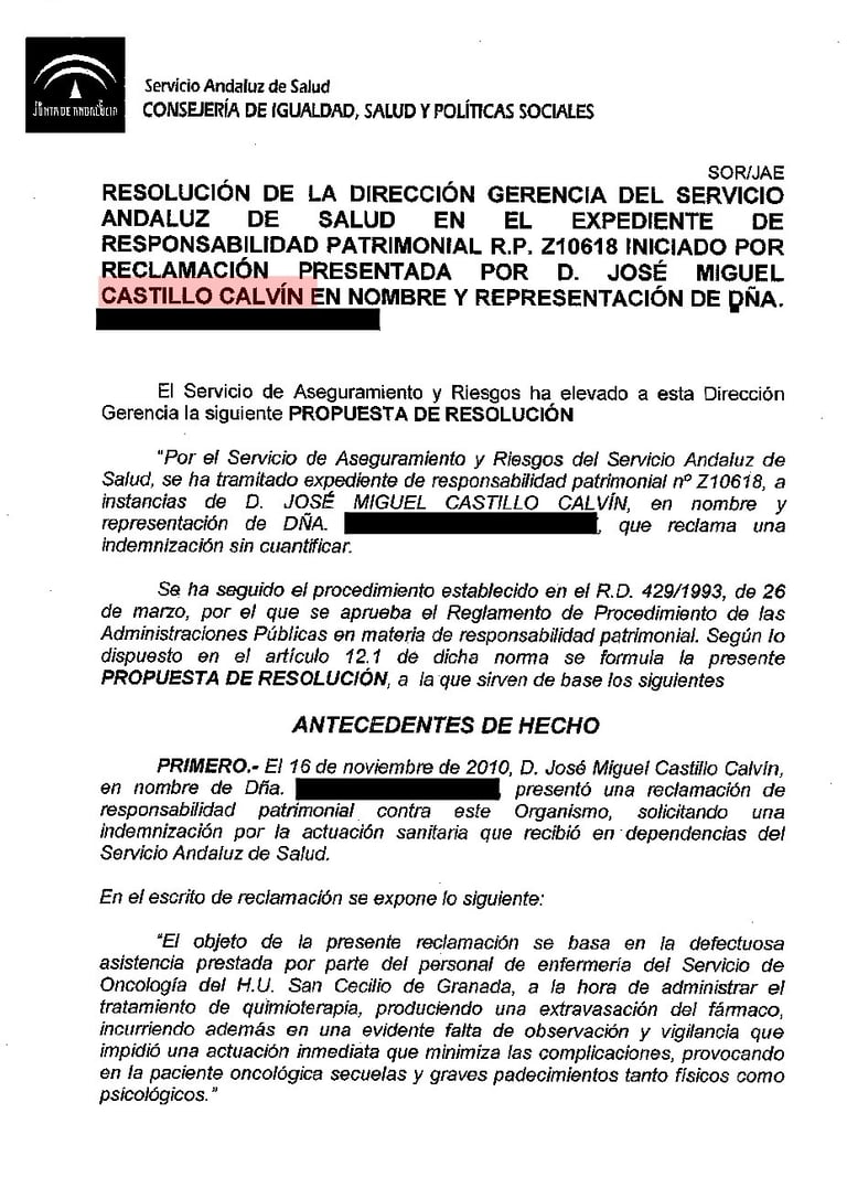  quemaduras provocadas por la quimioterapia