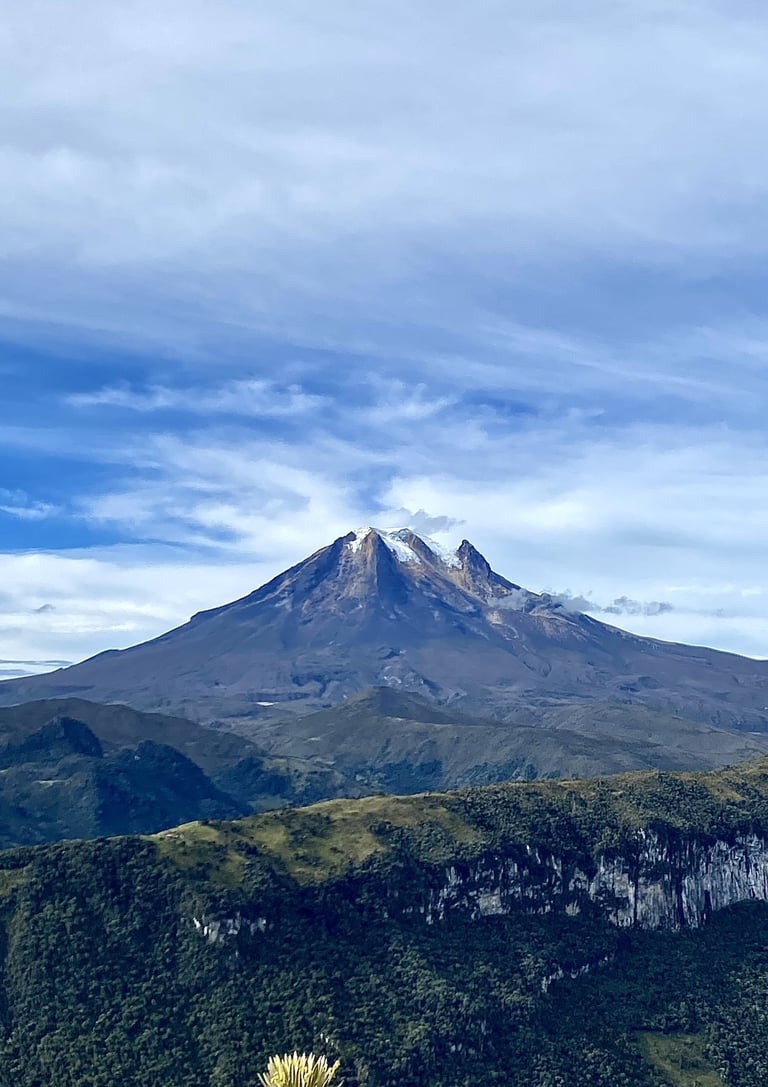 Ruta Nevado del Tolima, ascenso de alta montaña y trekking de 4 días.