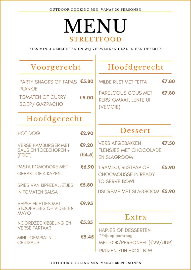 Ambachtelijke slager-traiteur met verse producten