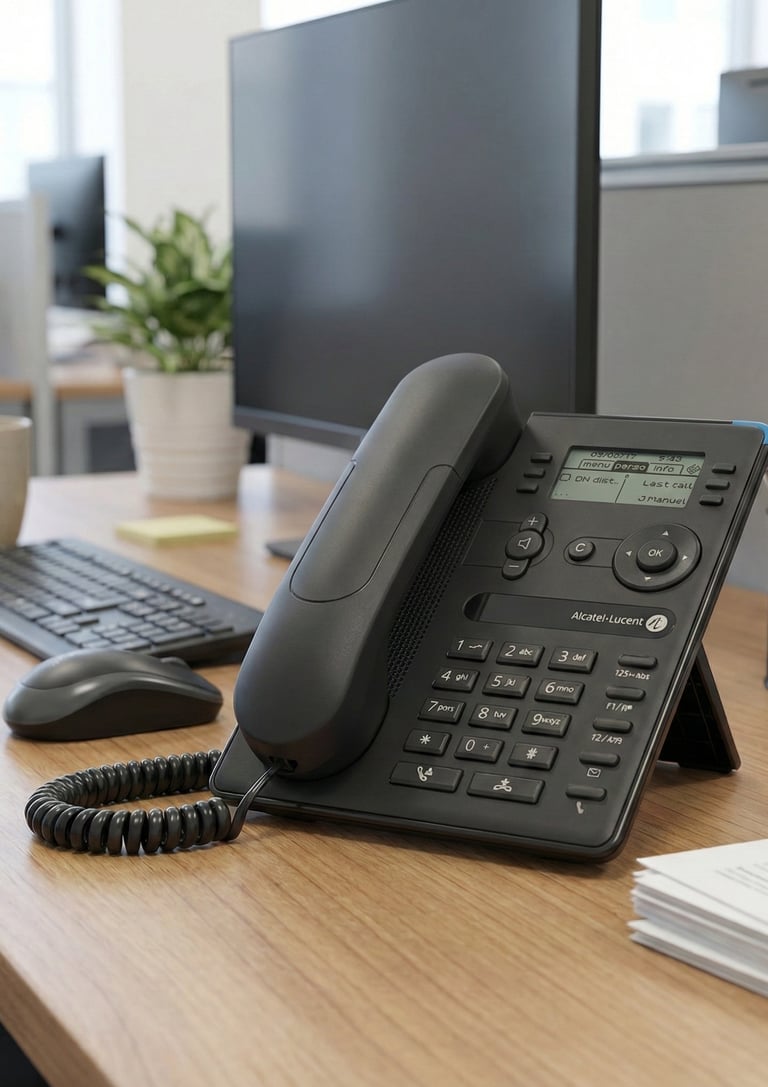 Business IP phones for corporate VoIP communication systems