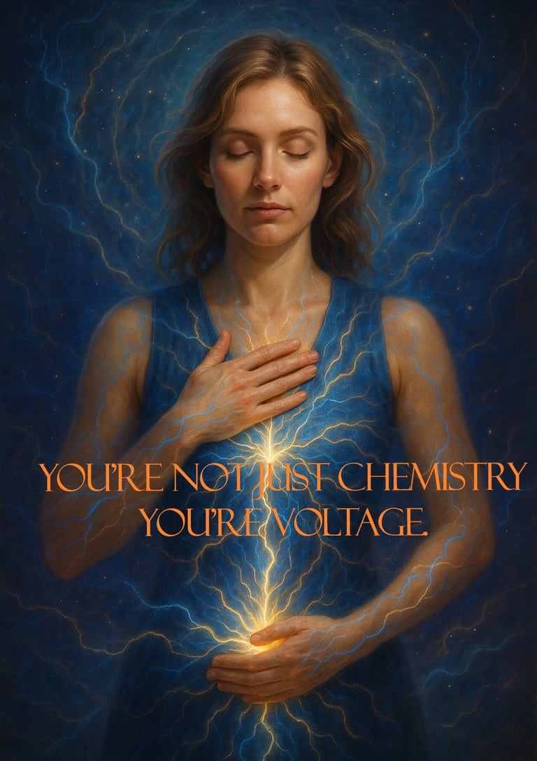 You're not just chemistry, you're voltage.