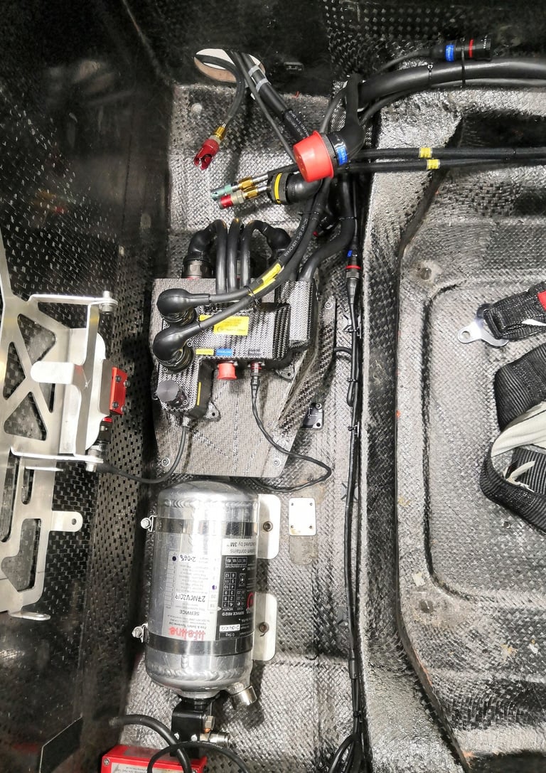 Motorsport wiring harness