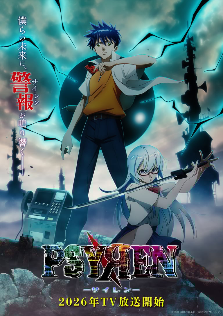PSYREN | Arte Promocional do Anime