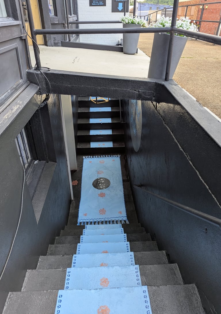 the hole, drunk killer stairs, Silverbird studio, Pamela Sue Perry, Trenton high school