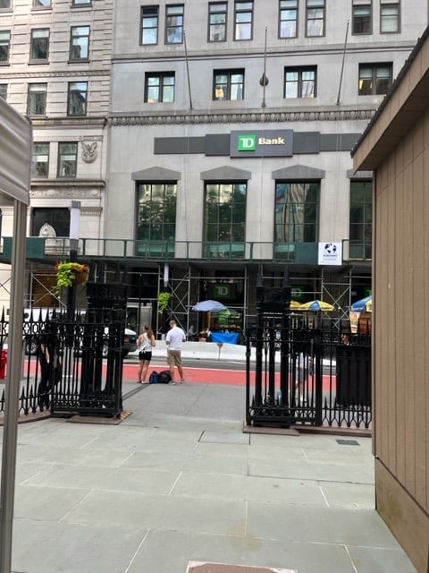 Falk condo's conveniently Right across the Street from TD Bank