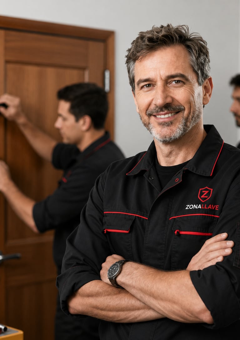 Técnico de cerrajería zonallave amable