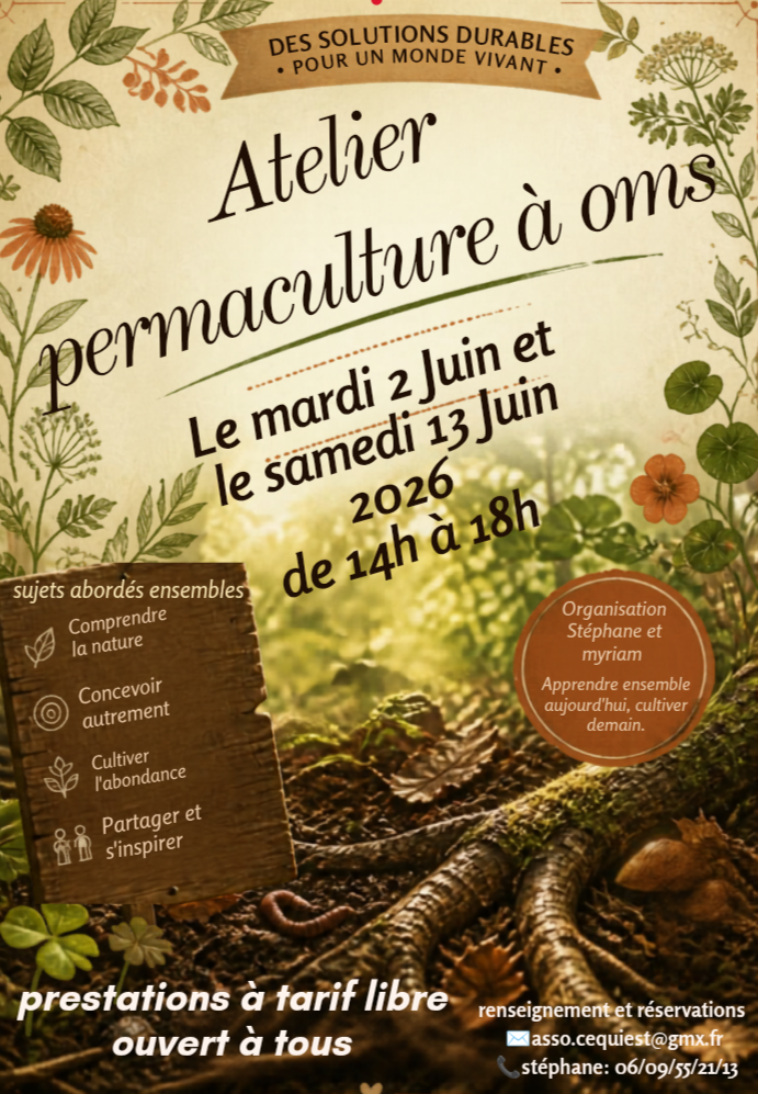 rendez-vous atelier permaculture
