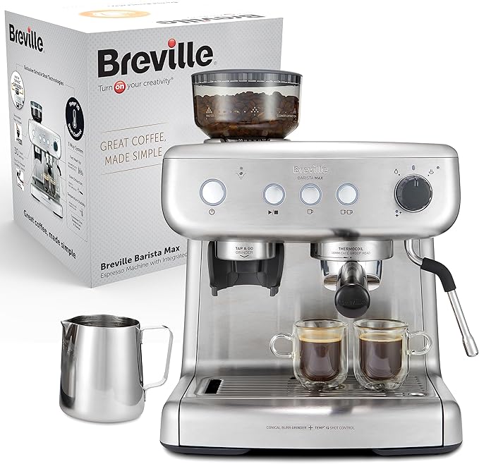 Cafetera breville barista max 2025 cafetera breville