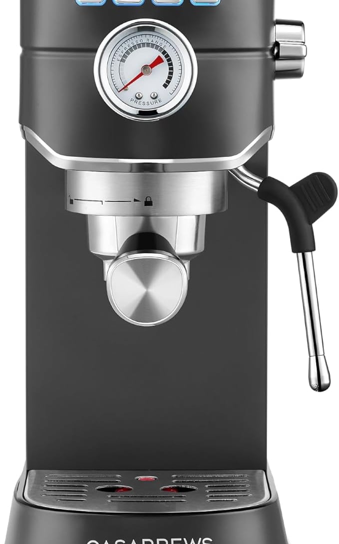 cafetera casabrews espresso 20 acero cafetera automática