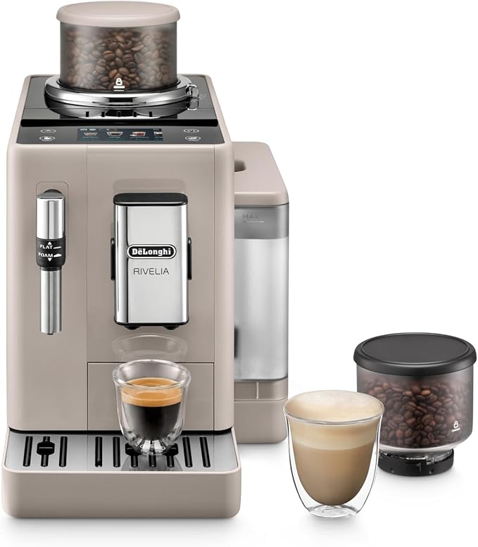 cafetera delonghi rivelia cafetera superautomática