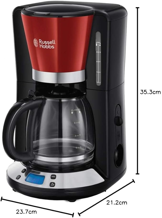 cafetera de filtro russell hobbs cafetera russell hobbs colours plus cafetera russell hobbs
