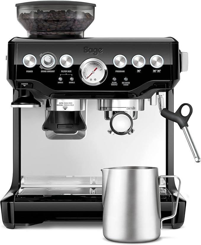 cafetera sage barista express cafetera automática profesional