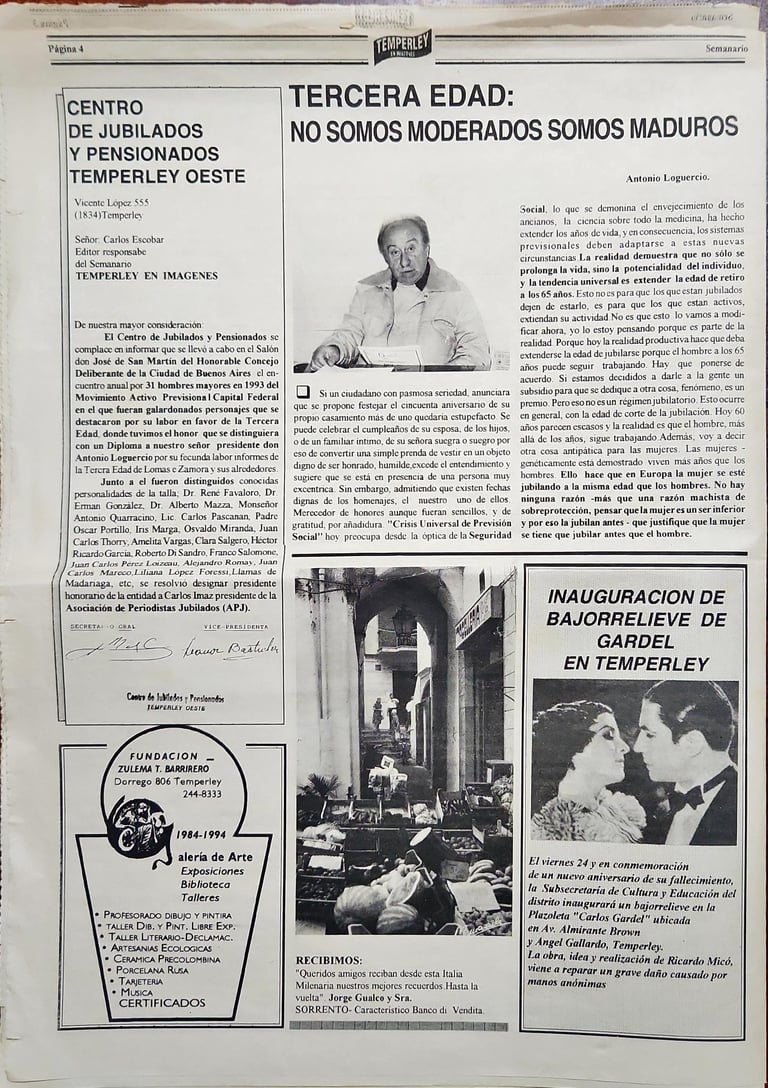 Temperley en Imágenes - 30/11/1994