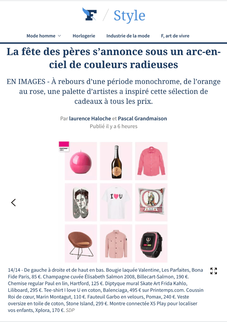 Article Figaro Magazine