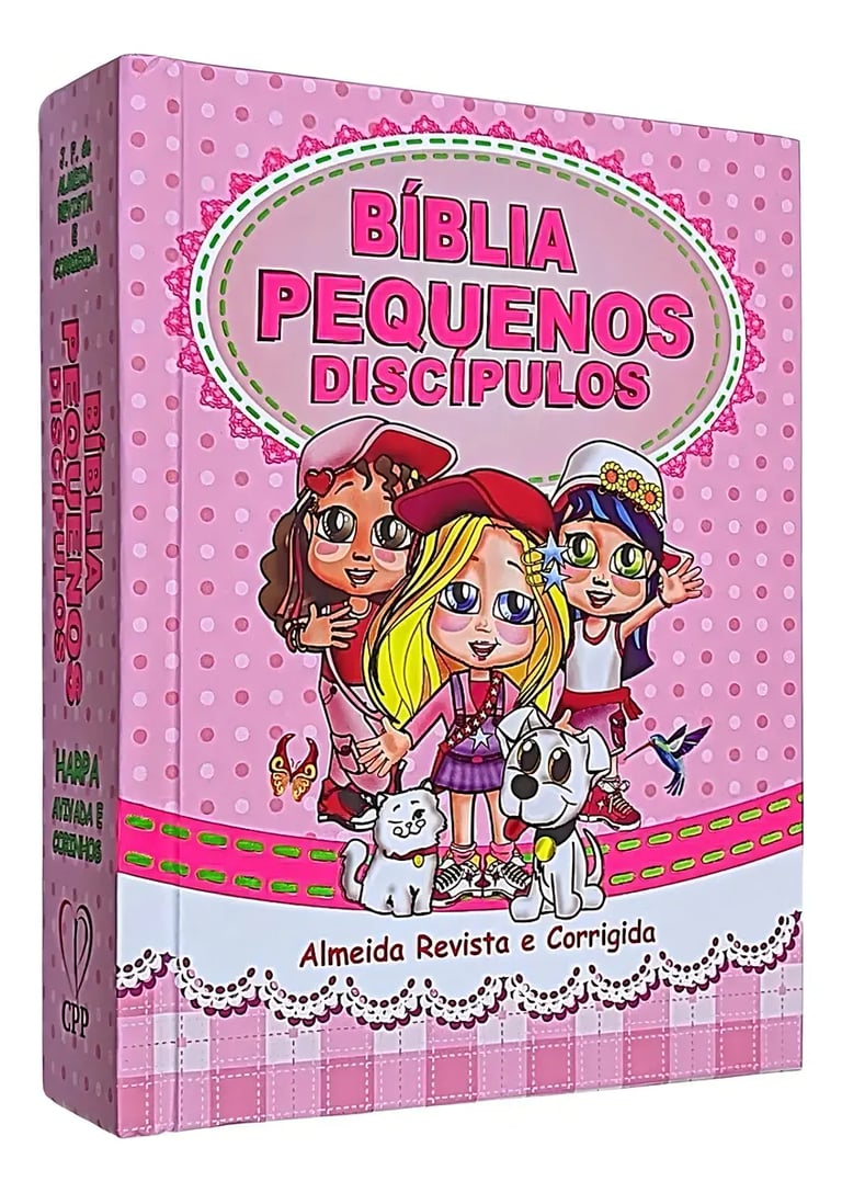 Bíblia feminina infantil ARC para meninas com linguagem simples
