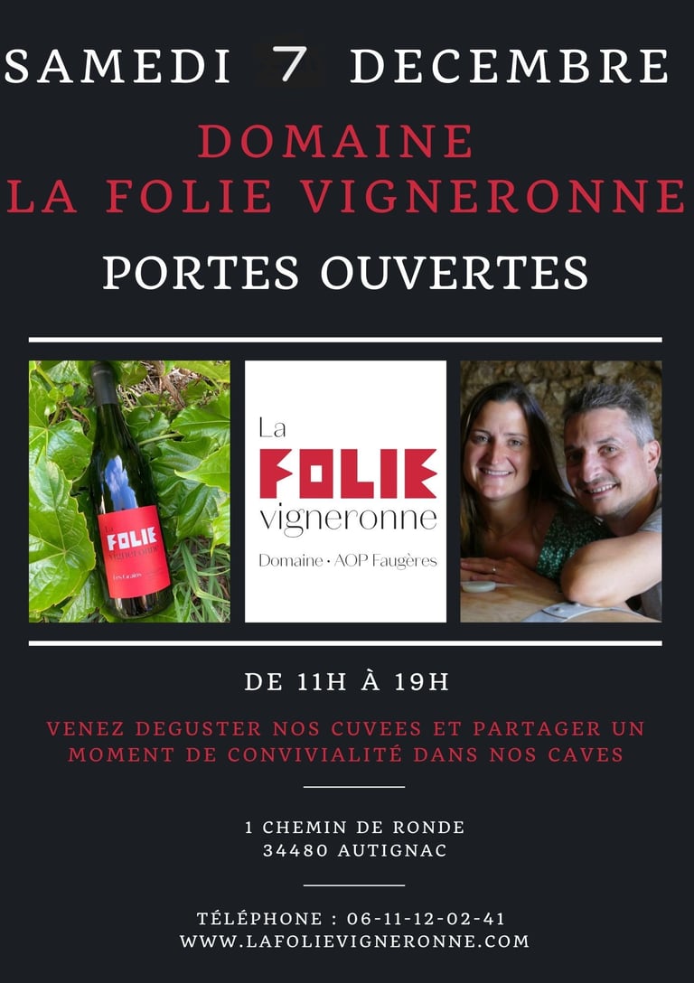 Portes Ouvertes - La Folie Vigneronne