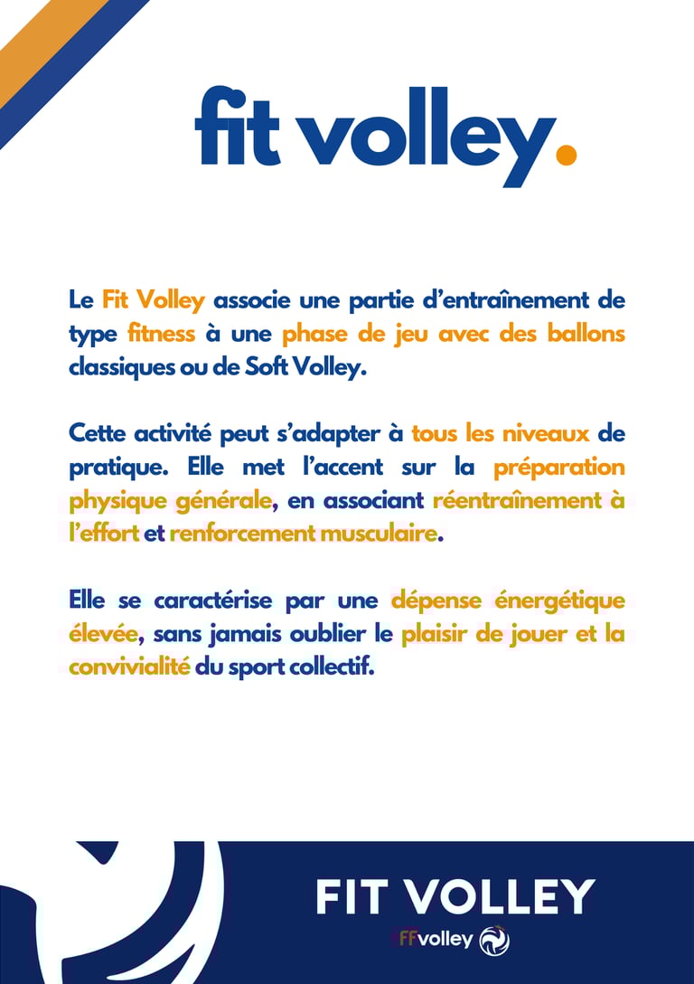 Descriptif volley assis et volley santé