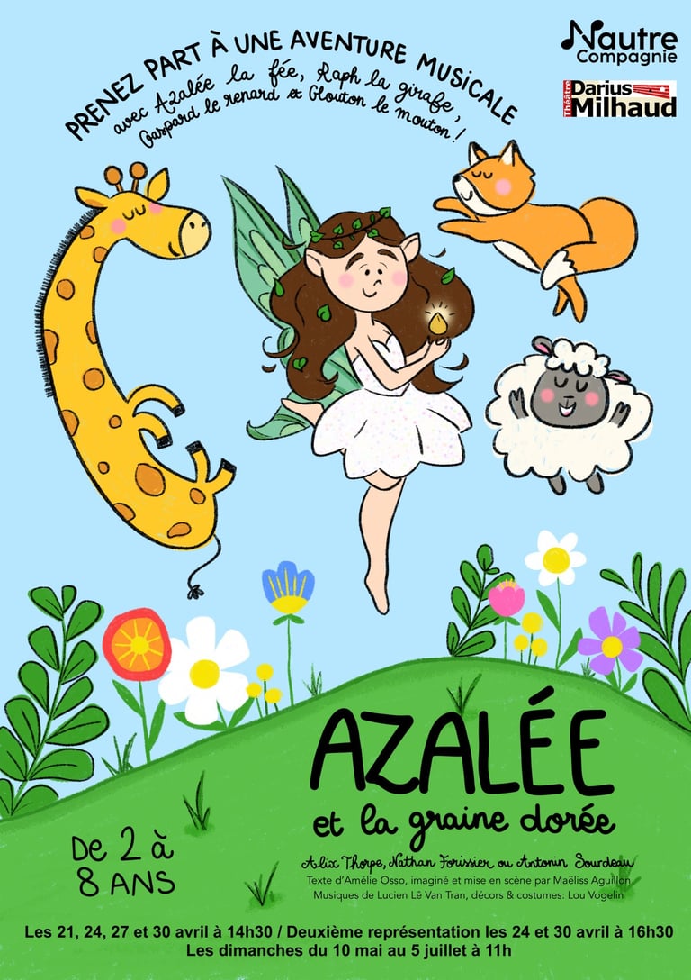 conte musical azalée et la graine dorée activité enfant