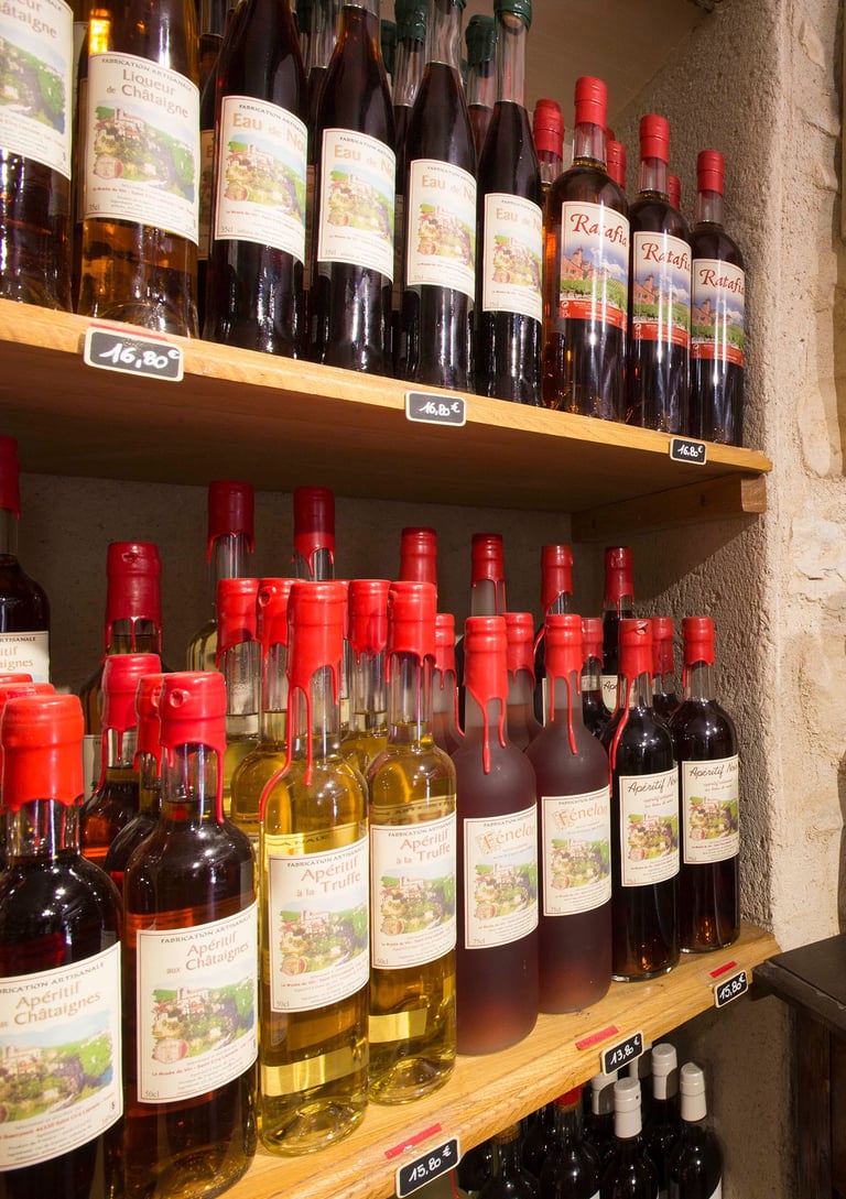 Apéritifs et spiritueux au Musée du Vin