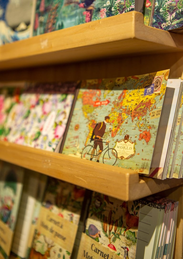 Idées cadeaux : papeterie, cahiers, carnets...
