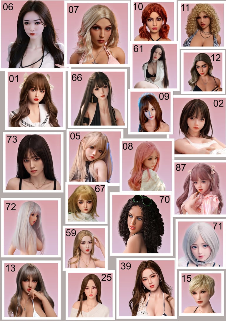 perruque dolls 