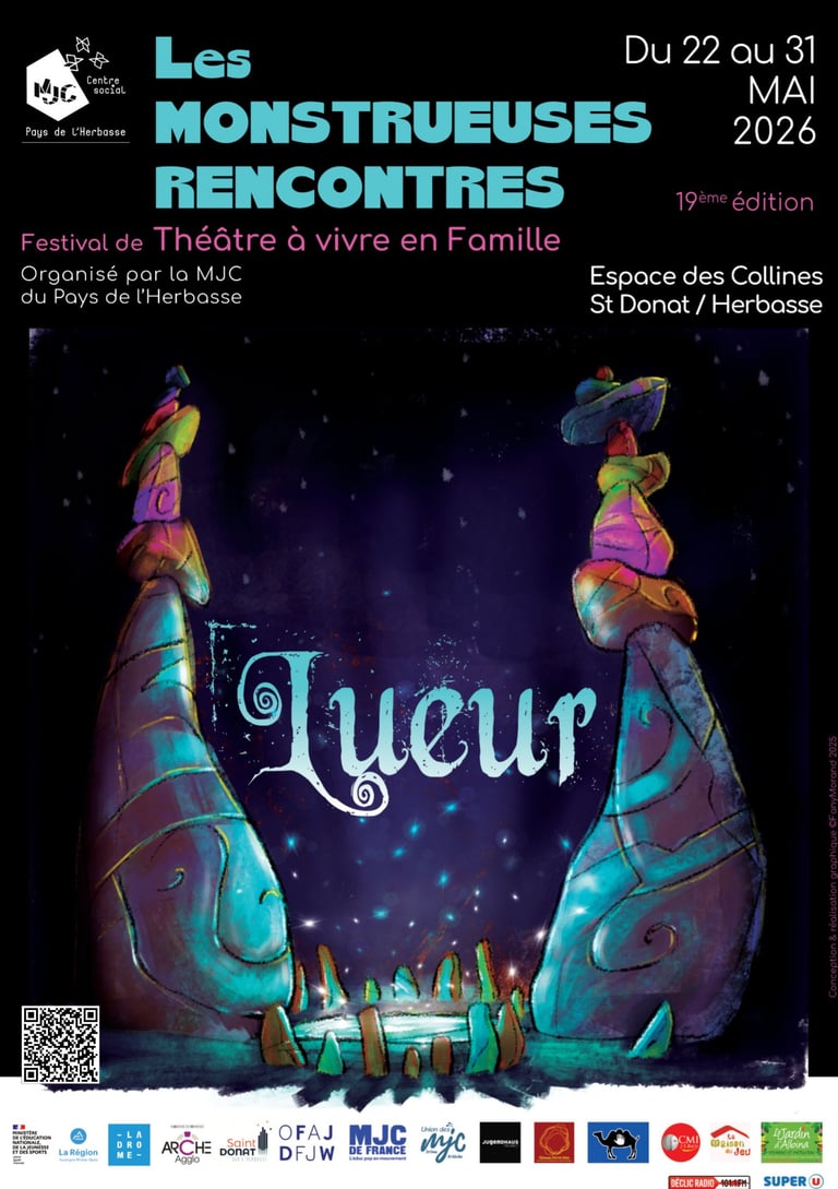 Affiche du festival Les Monstrueuses Rencontres