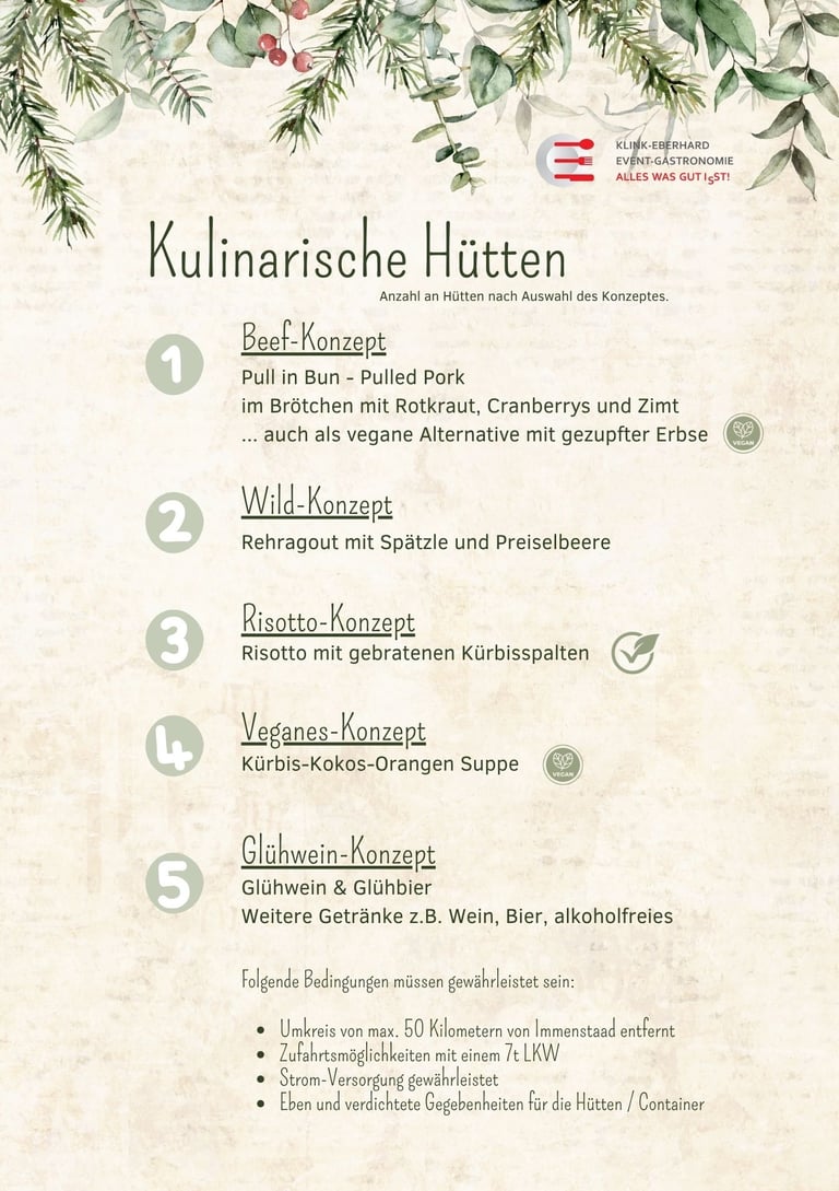 Weihnachts-Konzepte