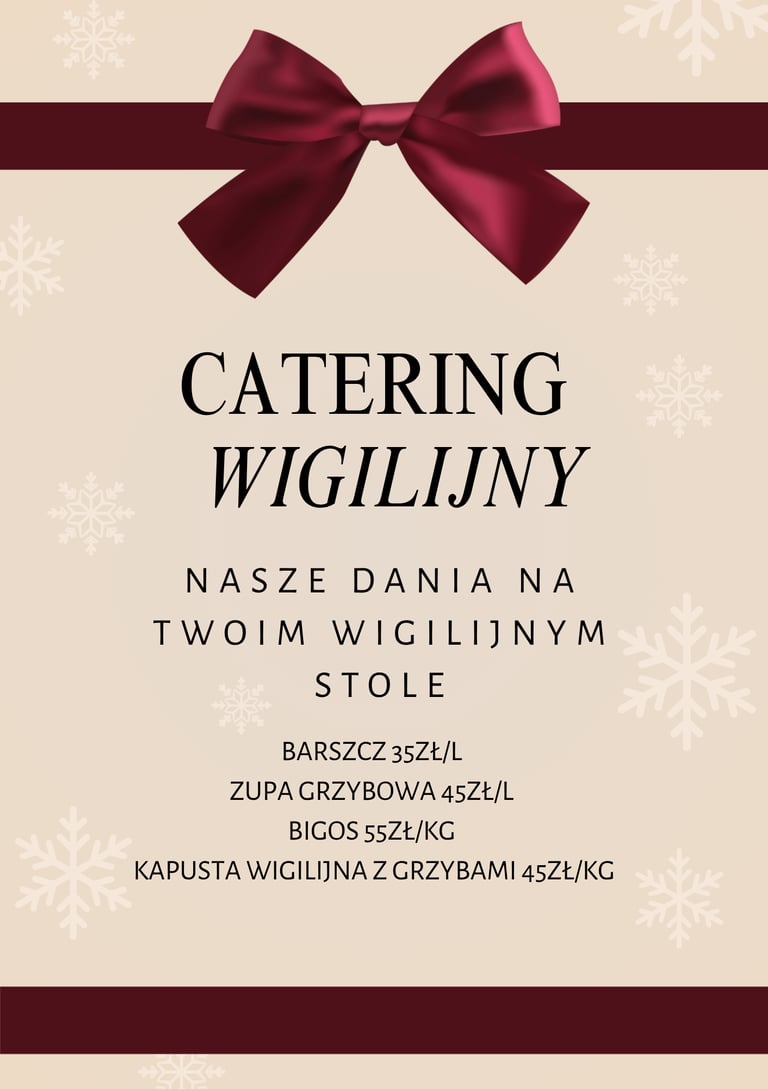 Catering wigilia