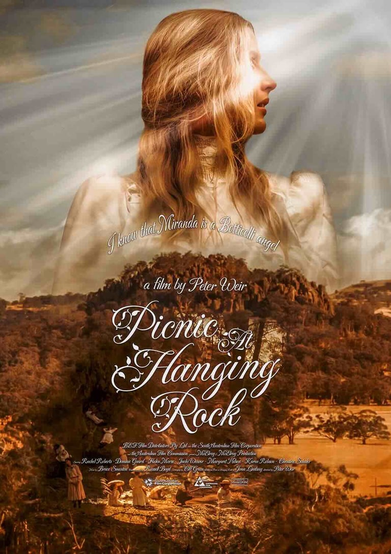 Cover of Picnic at Hanging Rock tra luce abbagliante, mistero e paesaggi sospesi