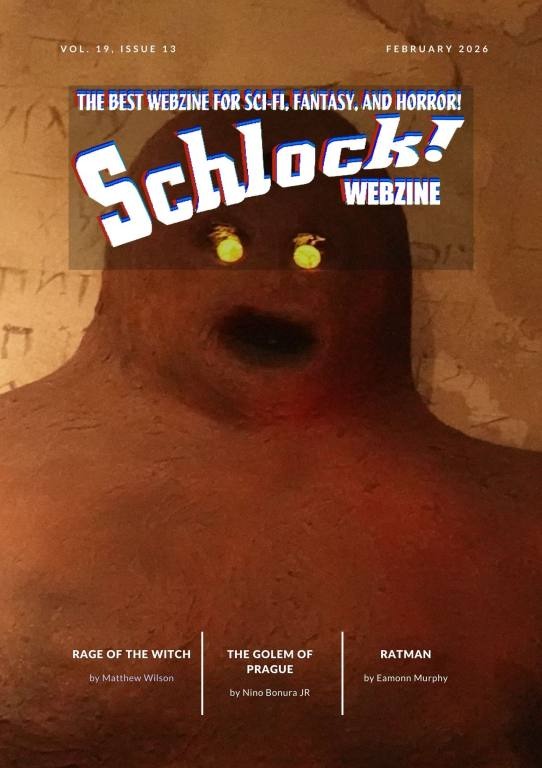 The cover of the issue of Schlock! that Cole was published in.
