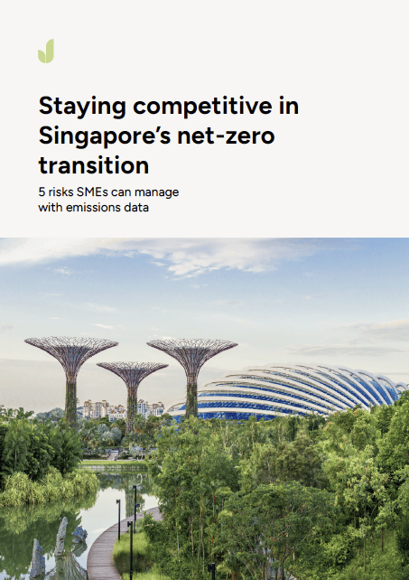White paper – Staying competitive in Singapore’s net-zero transition - Cover