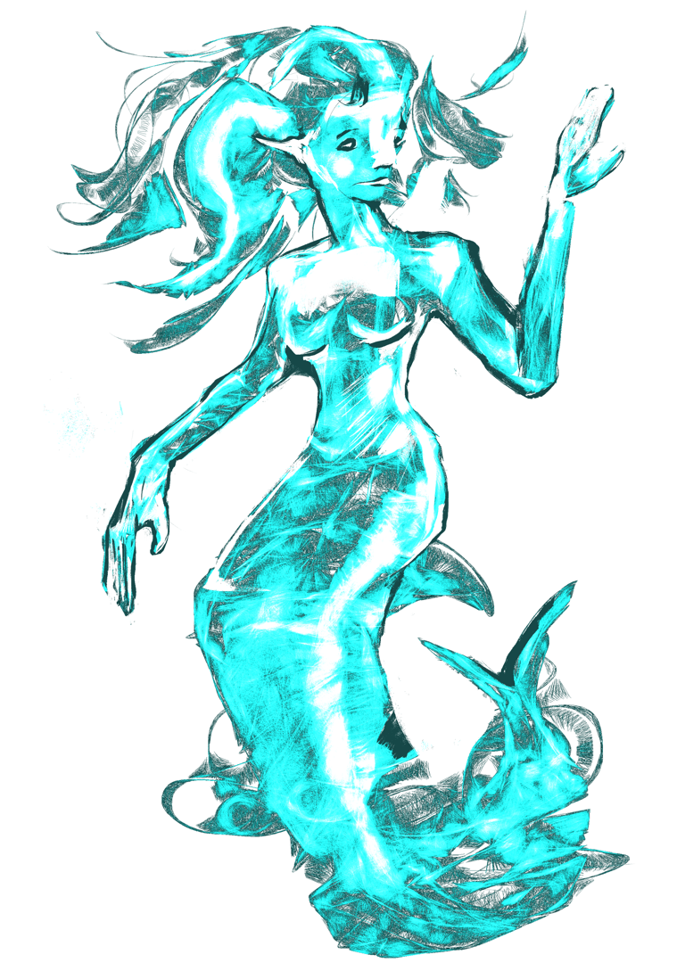 a mermaid 