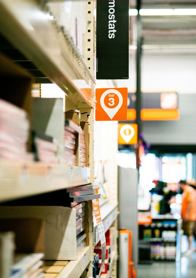Experience at the Home Depot