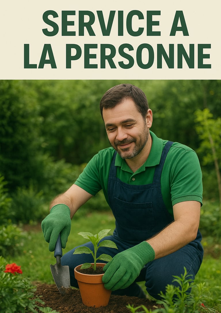 un jardinier qui s occupe de ces plantes