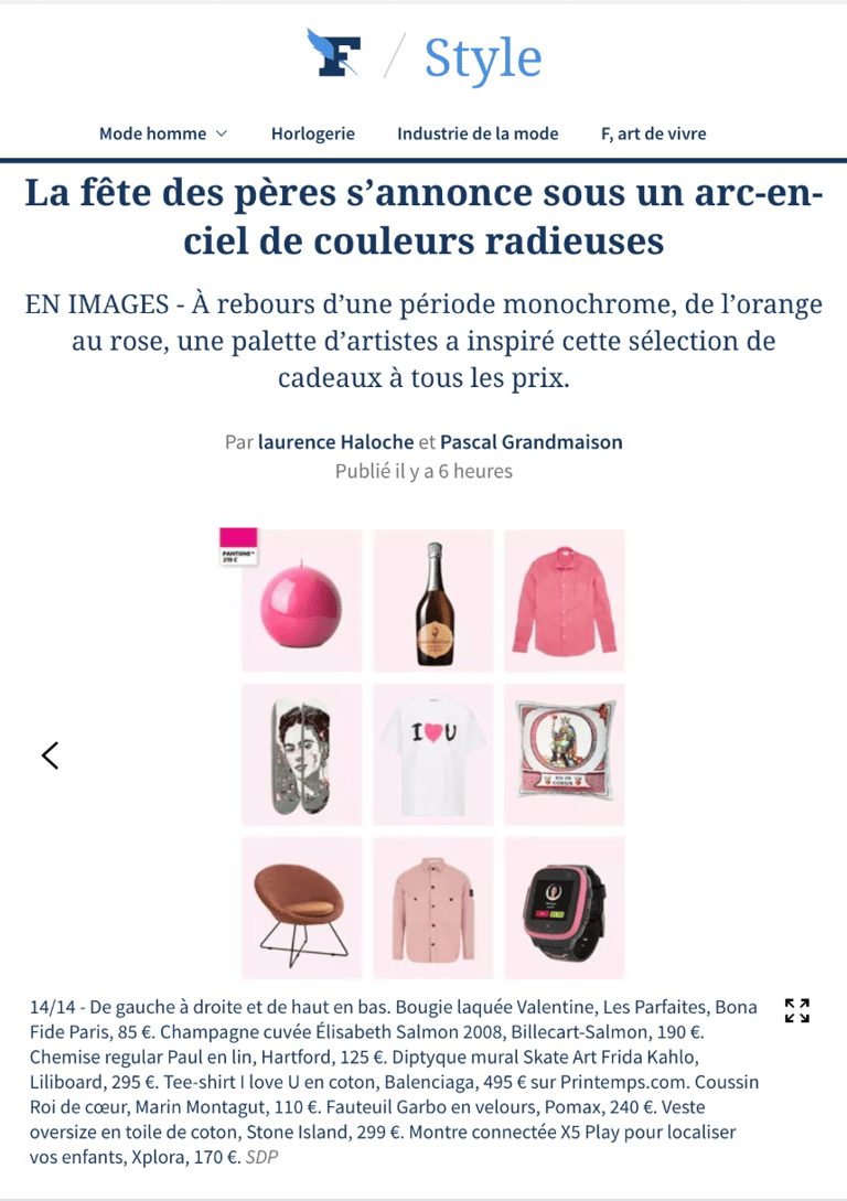 Article Figaro Magazine